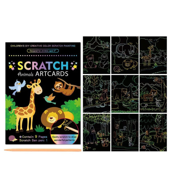 ScratchPaint™ Mes cartes à gratter magiques | Jeux enfants