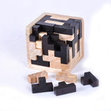 3DPuzzle™  Puzzle Cube en bois | Jeux
